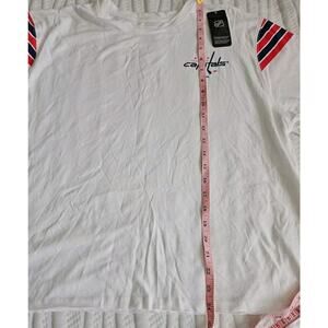 Washington Capitals Women's White Short Sleeve T Shirt Size XL 16/18